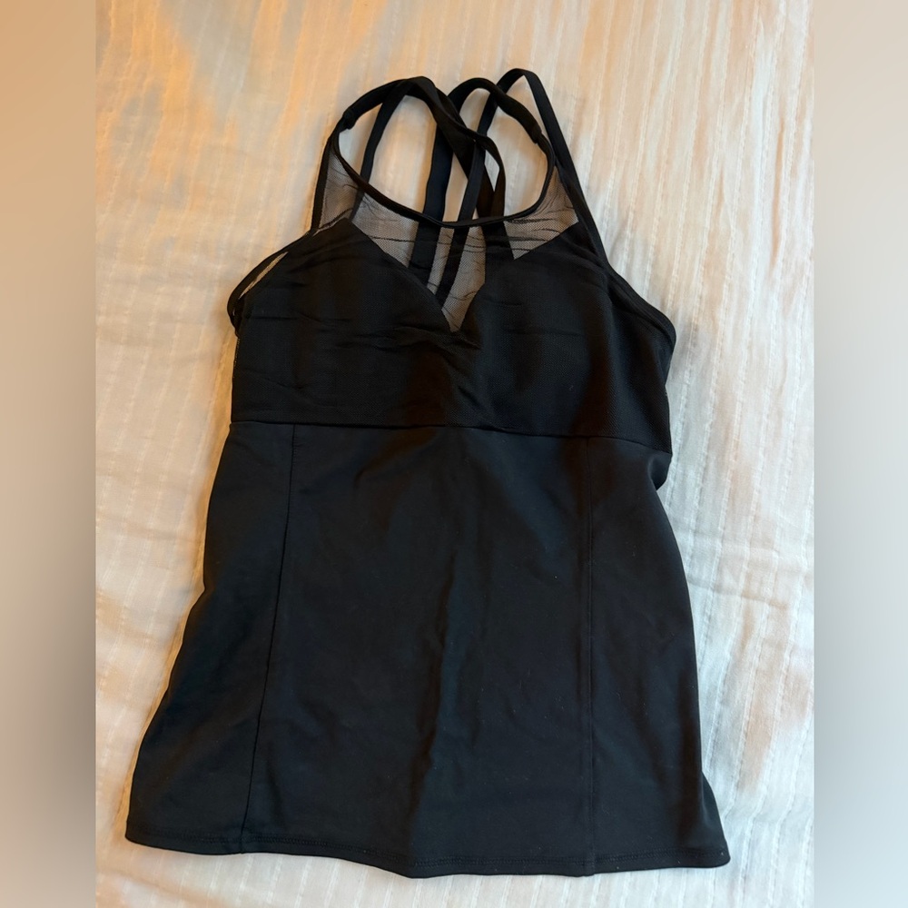 ALO Tank Top with mesh detail